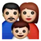 Family emoji on Apple iOS 5.1