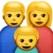 Family emoji on Apple iOS 9.1