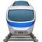 Xe lửa emoji trên iPhone (iOS 15.4)