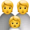 Familie Emoji auf Apple iOS 13.2