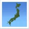 Map of Japan emoji on iPhone (iOS 16.4)