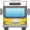 Oncoming Bus emoji on Apple iOS 9.1