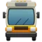 Oncoming Bus emoji on Apple iOS 17.4