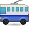 电车 iPhone 上的表情符号 (iOS 8.3)
