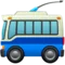 电车 iPhone 上的表情符号 (iOS 10.3)