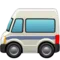 Minibus emoji op Apple iOS 17.4