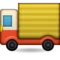 Articulated Lorry emoji on iPhone (iOS 5.1)