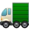 Leddelt lastbil emoji på iPhone