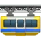 Hængejernbane emoji på iPhone