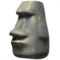 Moai emoji a Apple iOS 18.4