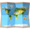 World Map emoji on iPhone (iOS 13.1)
