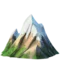 ️ Snow-Capped Mountain emoji on Apple iOS 17.4