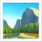 Nationalpark emoji på iPhone