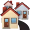 Huse emoji på iPhone