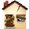 Forfaldent hus emoji på iPhone