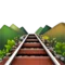 Railway Track emoji on iPhone (iOS 12.1)