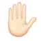 Mà aixecada: To de pell clar emoji a Apple iOS 9.1