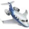 Litet flygplan emoji på iPhone (iOS 11.2)