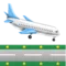 Airplane Arrival emoji on Apple iOS 10.0