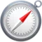 Kompass emoji på iPhone (iOS 12.2)
