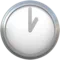 One O’Clock emoji on Apple iOS 18.4
