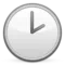 Two O’Clock emoji on iPhone (iOS 5.1)