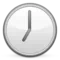 Seven O’Clock emoji on Apple iOS 6.0