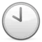 Klockan tio emoji på iPhone (iOS 9.1)