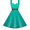 Dress emoji on Apple iOS 10.0