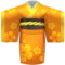Kimono emoji on Apple iOS 18.4