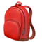 Ryggsäck emoji på iPhone (iOS 11.2)