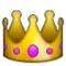 Crown emoji on Apple iOS 4.0