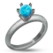 Ring emoji on iPhone (iOS 5.1)