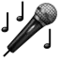 Mikrofon emoji på iPhone (iOS 5.0)