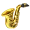 Saxophone emoji on iPhone (iOS 13.3)