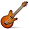 Guitar emoji on Apple iOS 4.0