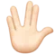Salam Vulcan: Warna Kulit Terang emoji di iPhone (iOS 14.5)