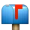 Closed Mailbox with Raised Flag emoji on Apple iOS 9.0