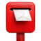 Brevlåda emoji på Apple iOS 18.4