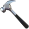 Hammare emoji på Apple iOS 17.4