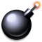 Bomba emoji på iPhone (iOS 5.0)
