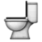 Toalett emoji på iPhone (iOS 5.0)