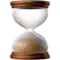 Hourglass Done emoji on Apple iOS 17.4