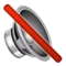 Ljudlös högtalare emoji på iPhone (iOS 9.1)