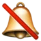 Klocka med snedstreck emoji på iPhone (iOS 9.1)