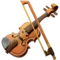 Violin emoji on Apple iOS 18.4