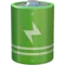 Battery emoji on Apple iOS 18.4
