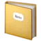 Notebook with Decorative Cover emoji on Apple iOS 12.2