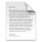 Page Facing Up emoji on Apple iOS 9.1
