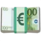 Euro Banknote emoji on Apple iOS 17.4